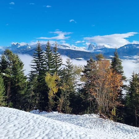 Alone In Chalet With View On Dolomites Apartment Villandro Bagian luar foto