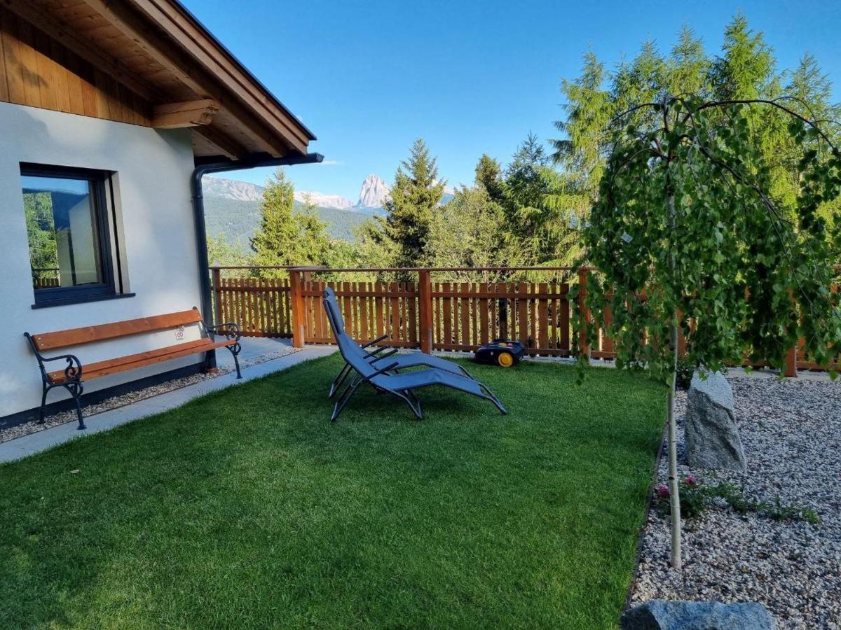 Alone In Chalet With View On Dolomites Apartment Villandro Bagian luar foto