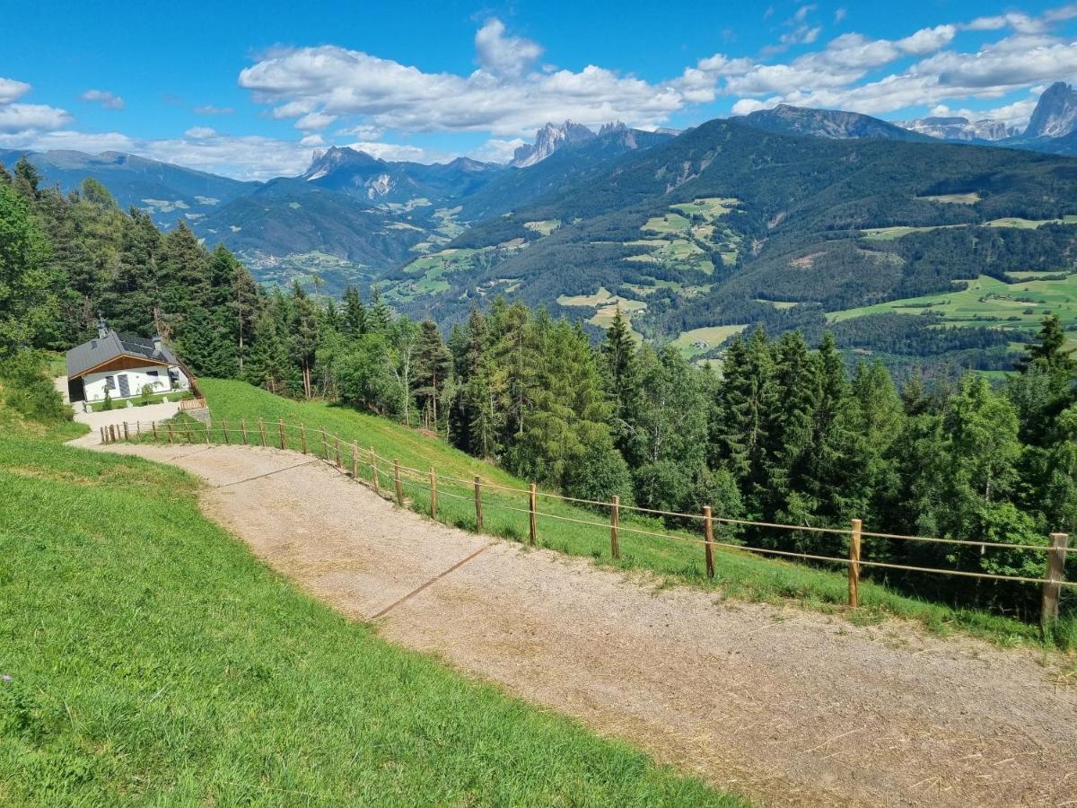 Alone In Chalet With View On Dolomites Apartment Villandro Bagian luar foto